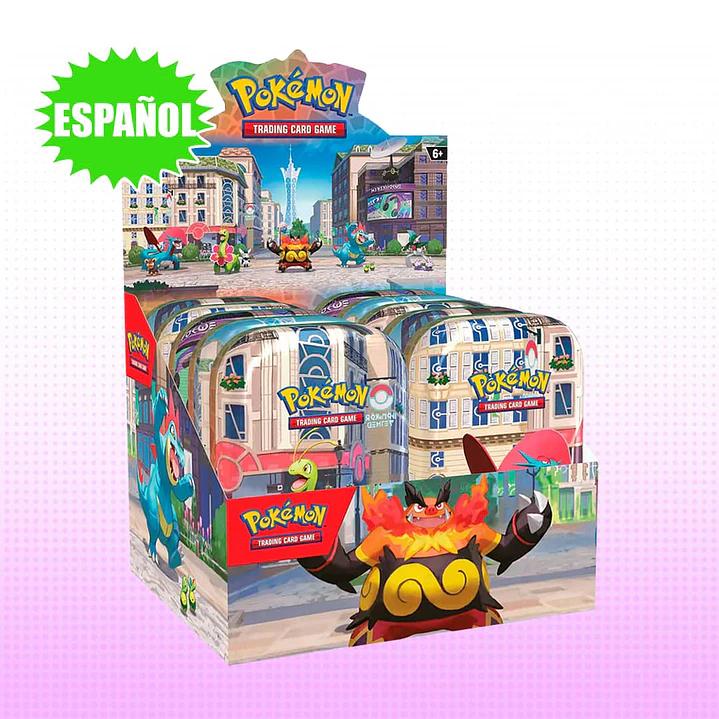 MINI TIN Lumiose City ESPAÑOL [Displayx10MiniTin] 1