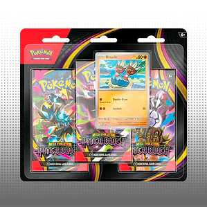 3 PACK BLISTER Pitch Black INGLES