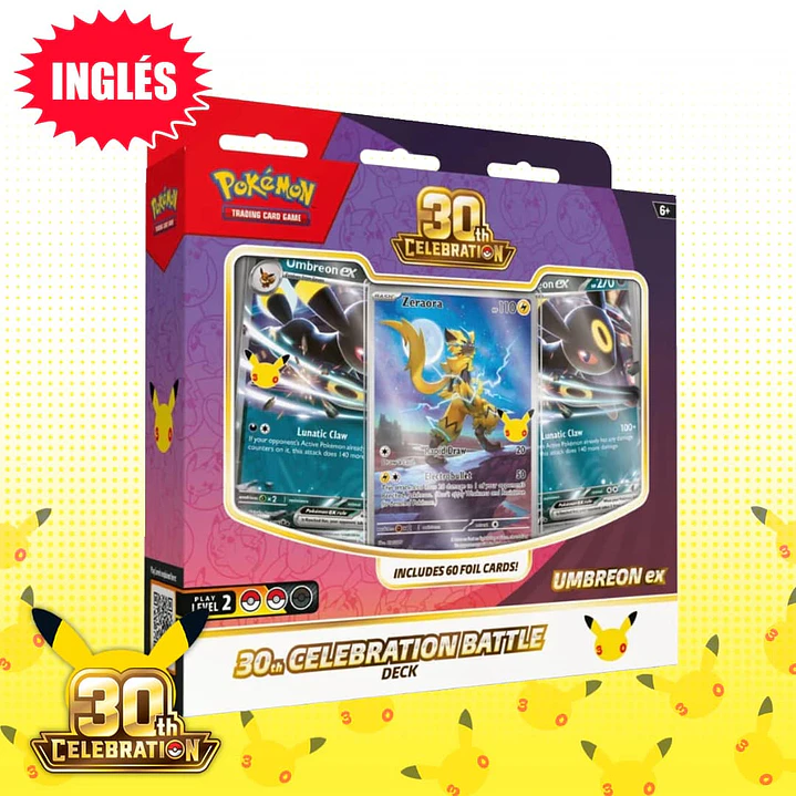 BATTLE DECK Umbreon ex 30th Celebration INGLES [PREVENTA-30/10] 1