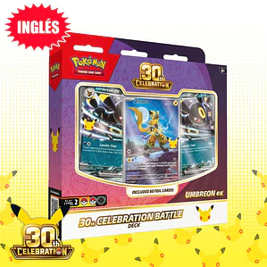BATTLE DECK Umbreon ex 30th Celebration INGLES [PREVENTA-30/10]