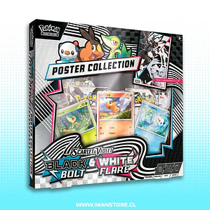 POSTER COLLECTION Black Bolt & White Flare INGLES