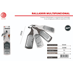 N0194 RALLADOR MULTIFUNCIONAL DE 25 CM 