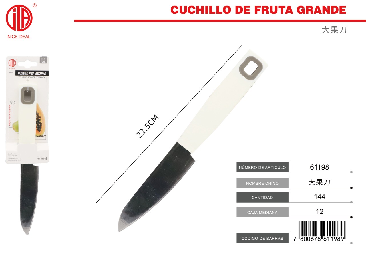 D0037 CUCHILLO DE FRUTA GRANDE DE 22.5 CM  1