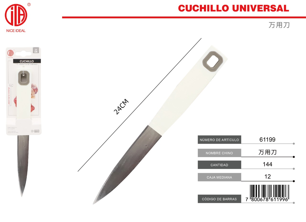 D0039 CUCHILLO UNIVERSAL DE 24 CM  1