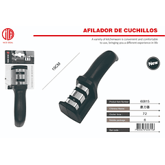 AFILADOR DE CUCHILLO DE 19 CM 