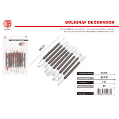  BOLIGRAFO DECORADOR DE 9 PCS 