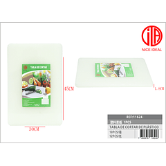 TABLA DE CORTAR DE PLASTICO DE 45 CM 