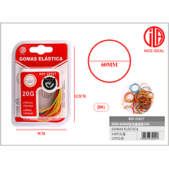 GOMAS ELASTICAS 60 MM 