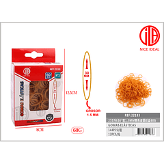 GOMAS ELASTICAS 3MM