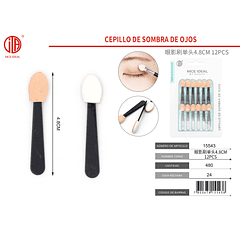 CEPILLO DE SOMBRA DE OJOS 4.8Cm 12PCS