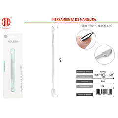 REPUJADOR PARA UÑAS HERRAMAIENTAS PARA UÑAS 