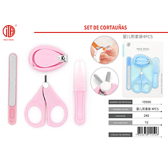 SET DE CORTA UÑAS 