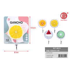 GANCHOS MULTIFUNCIÓN CON DISEÑO 1PCS