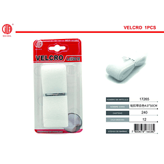 Velcro blanco 4.0*50CM