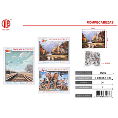 ROMPECABEZAS Caja Pequeña Puzzle 1000 Piezas (Papel)