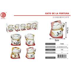 Gato sobretudo 38-B gato combinado 5PCS mediano