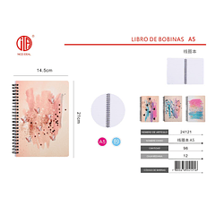 libro de bobinas bobina libro 14.5*21