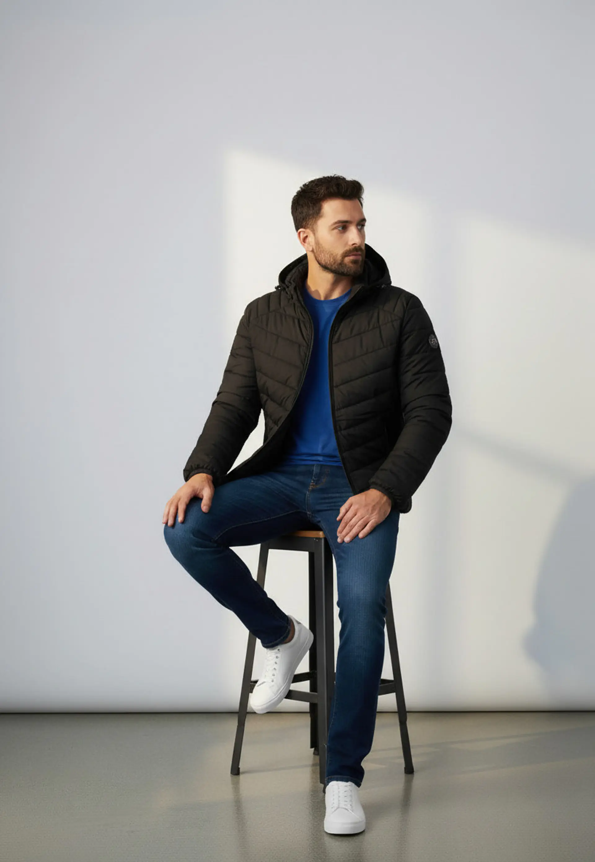 Chaqueta Hombre Engomada 2