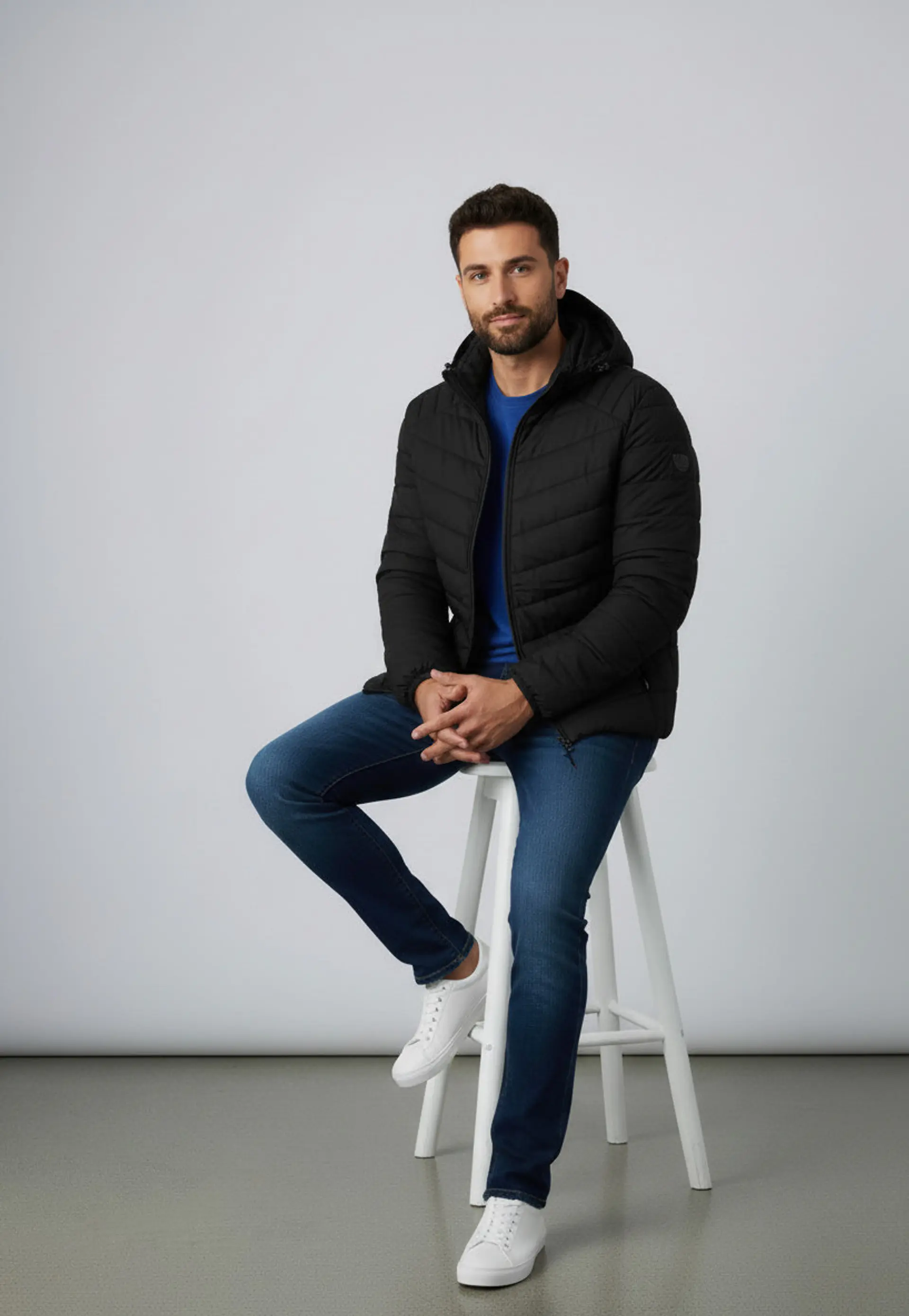 Chaqueta Hombre Engomada 3