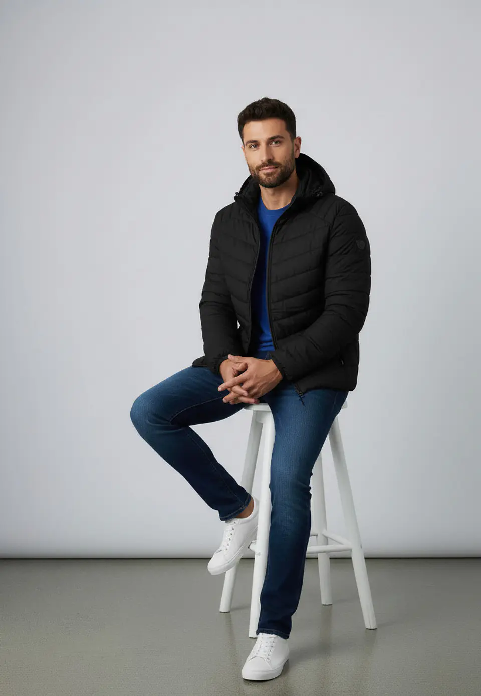 Chaqueta Hombre Engomada 3