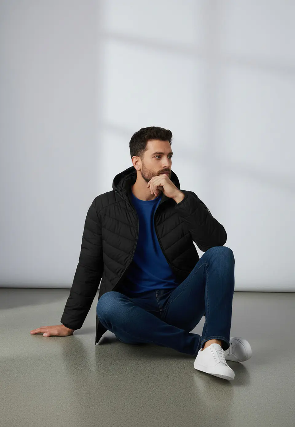 Chaqueta Hombre Engomada 4