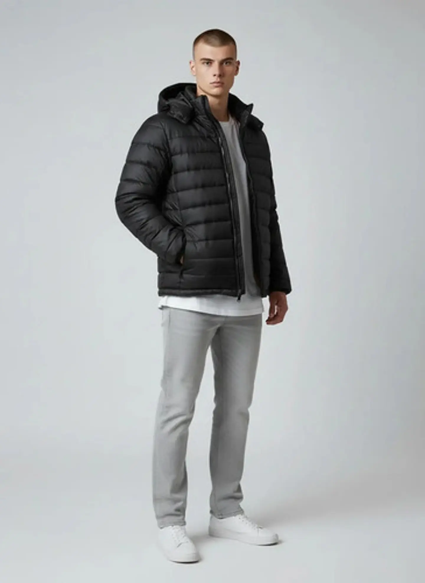 Chaqueta Engomada Hombre  1