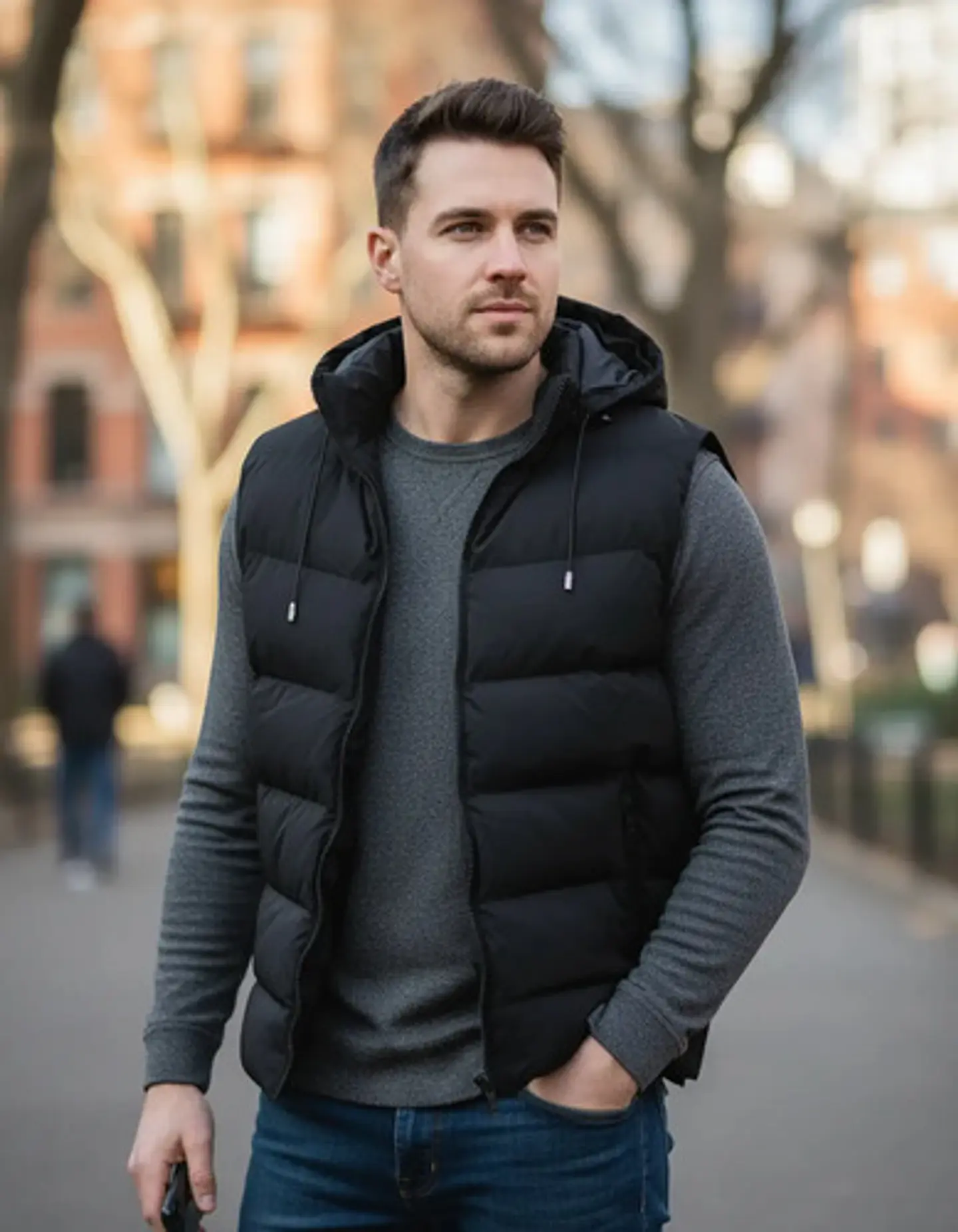 Chaqueta Sin Manga Hombre 1