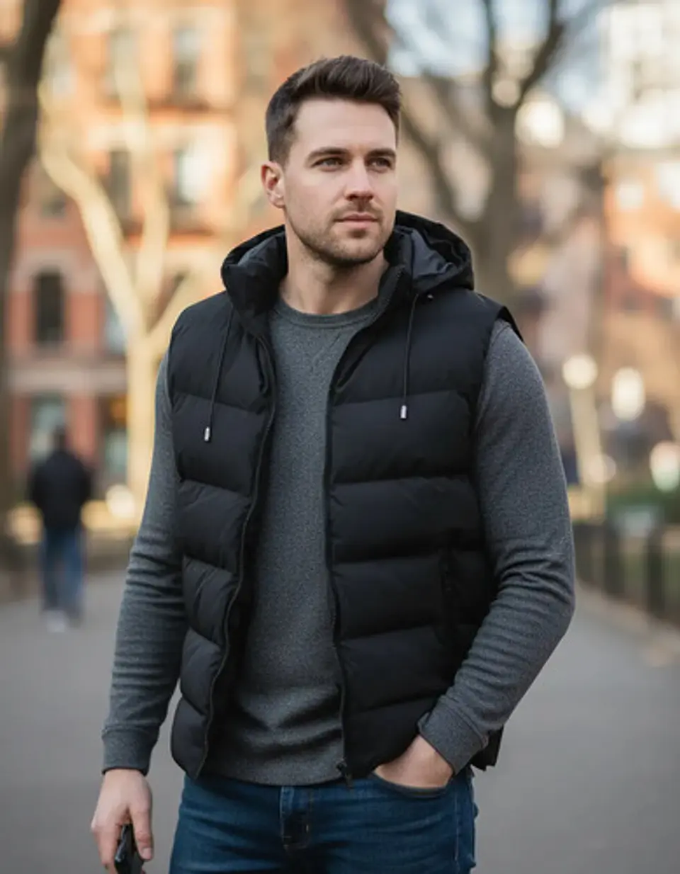 Chaqueta Sin Manga Hombre 1