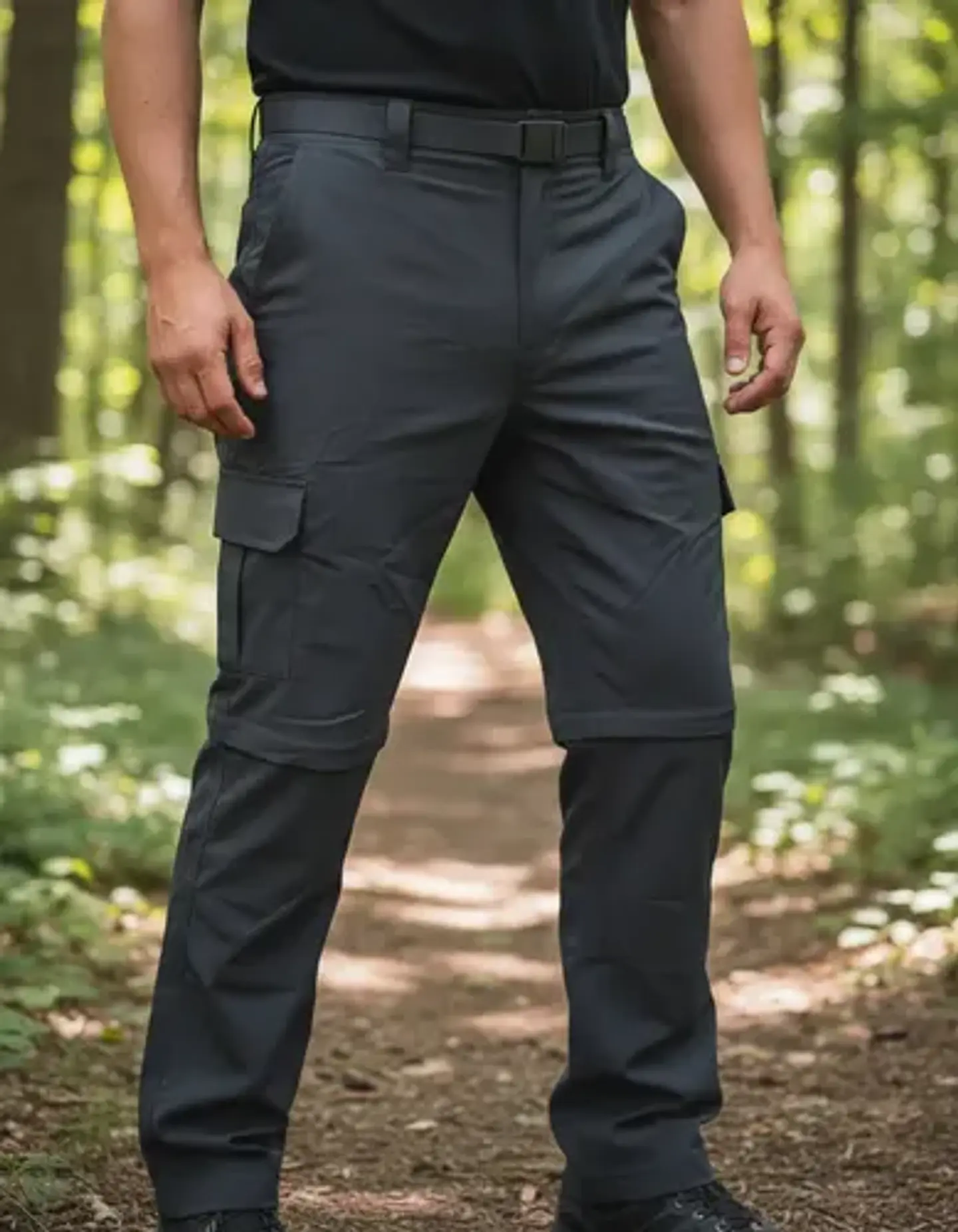 Pantalón Trekking De Hombre, Desmontable, Secado Rapido  14
