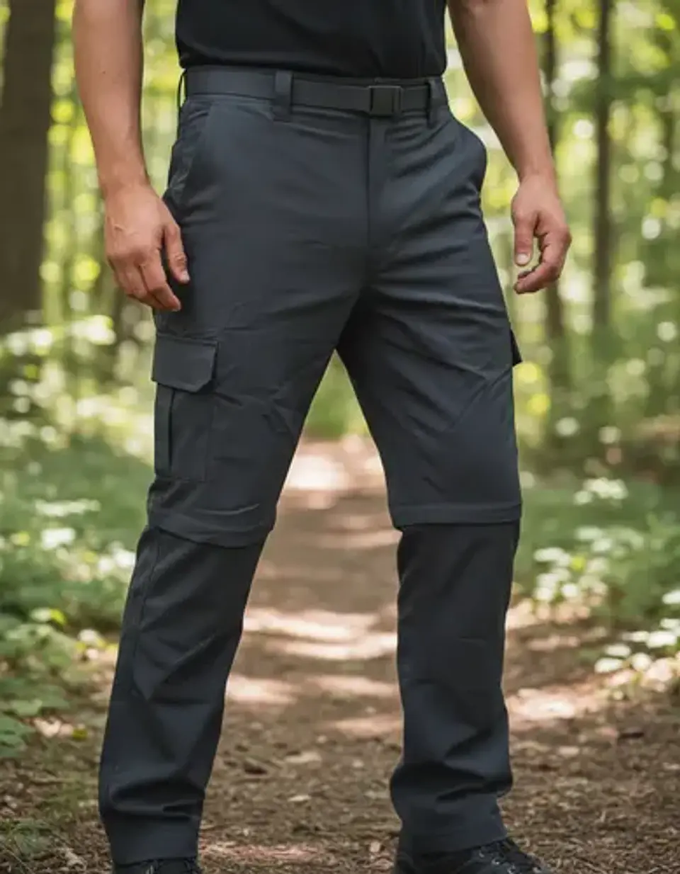 Pantalón Trekking De Hombre, Desmontable, Secado Rapido  14
