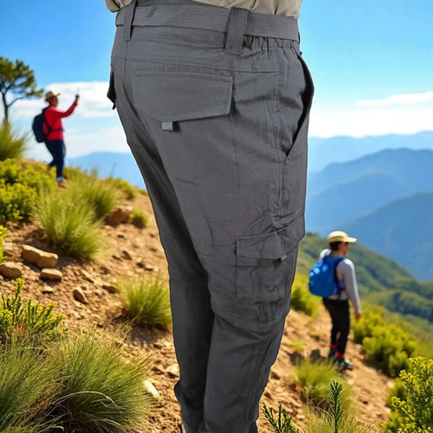 Pantalón Trekking De Hombre, Desmontable, Secado Rapido  15