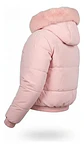 Chaqueta Puffa De Mujer Impermeable Con Piel - Miniatura 4