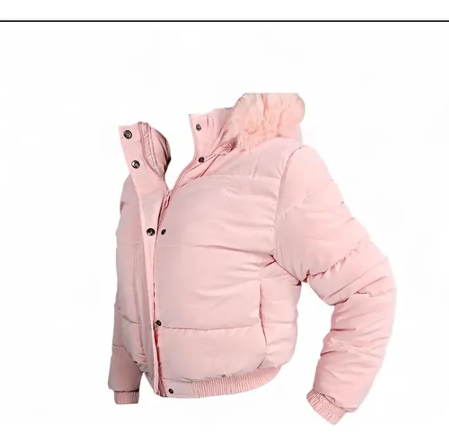 Chaqueta Puffa De Mujer Impermeable Con Piel 6