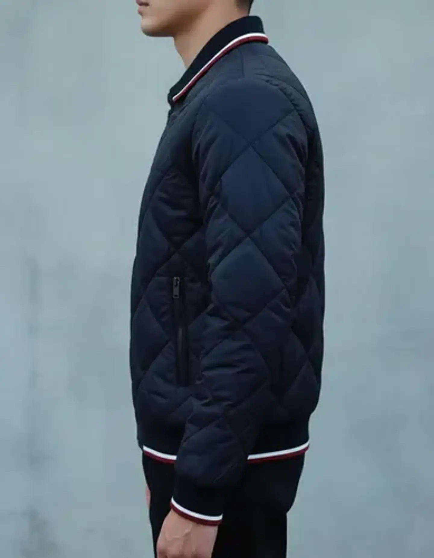 Chaqueta Bomber Térmico Hombre Tallas Completas 5