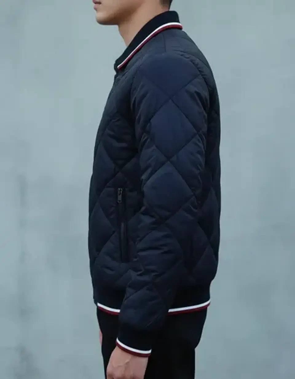 Chaqueta Bomber Térmico Hombre Tallas Completas 5