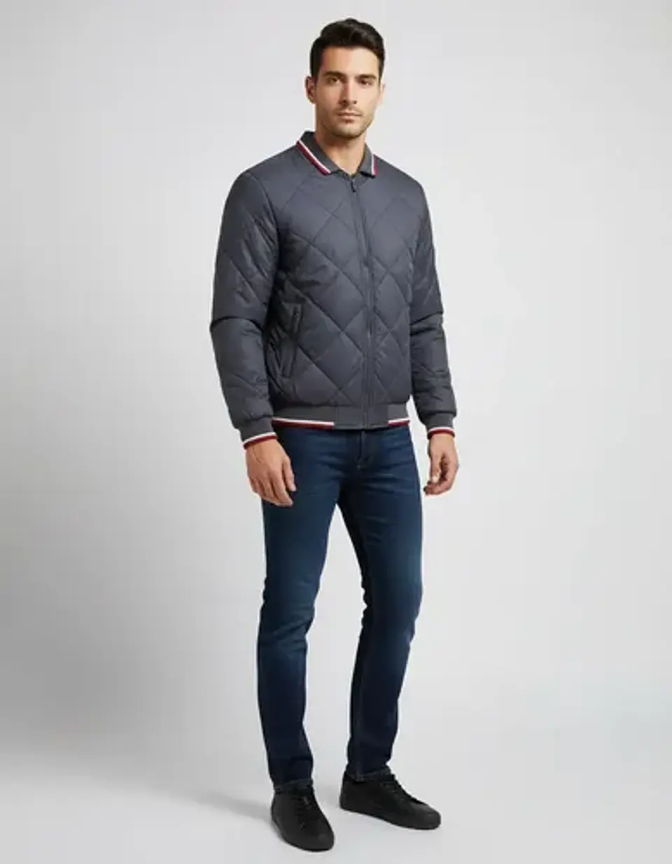 Chaqueta Bomber Térmico Hombre Tallas Completas 8