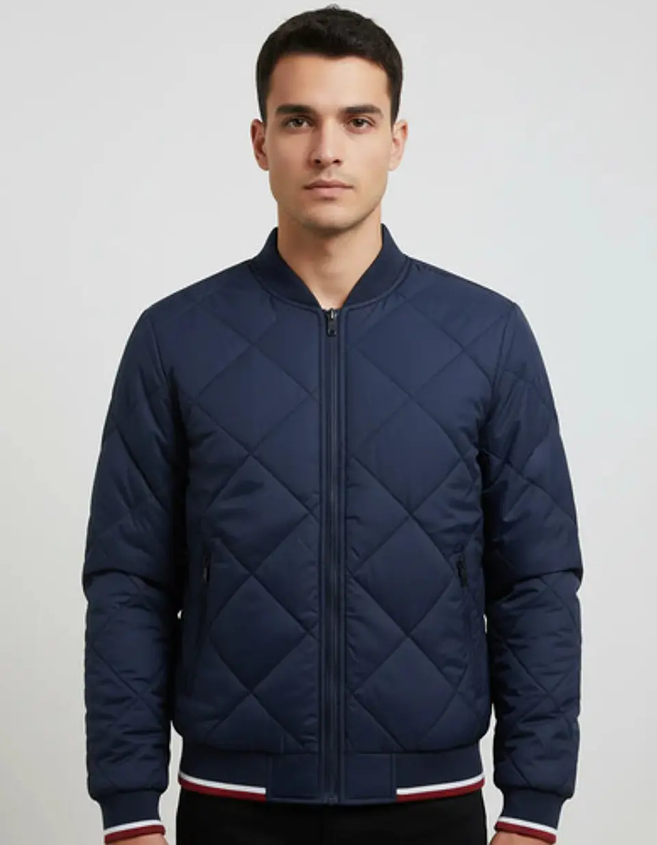 Chaqueta Bomber Térmico Hombre Tallas Completas 17