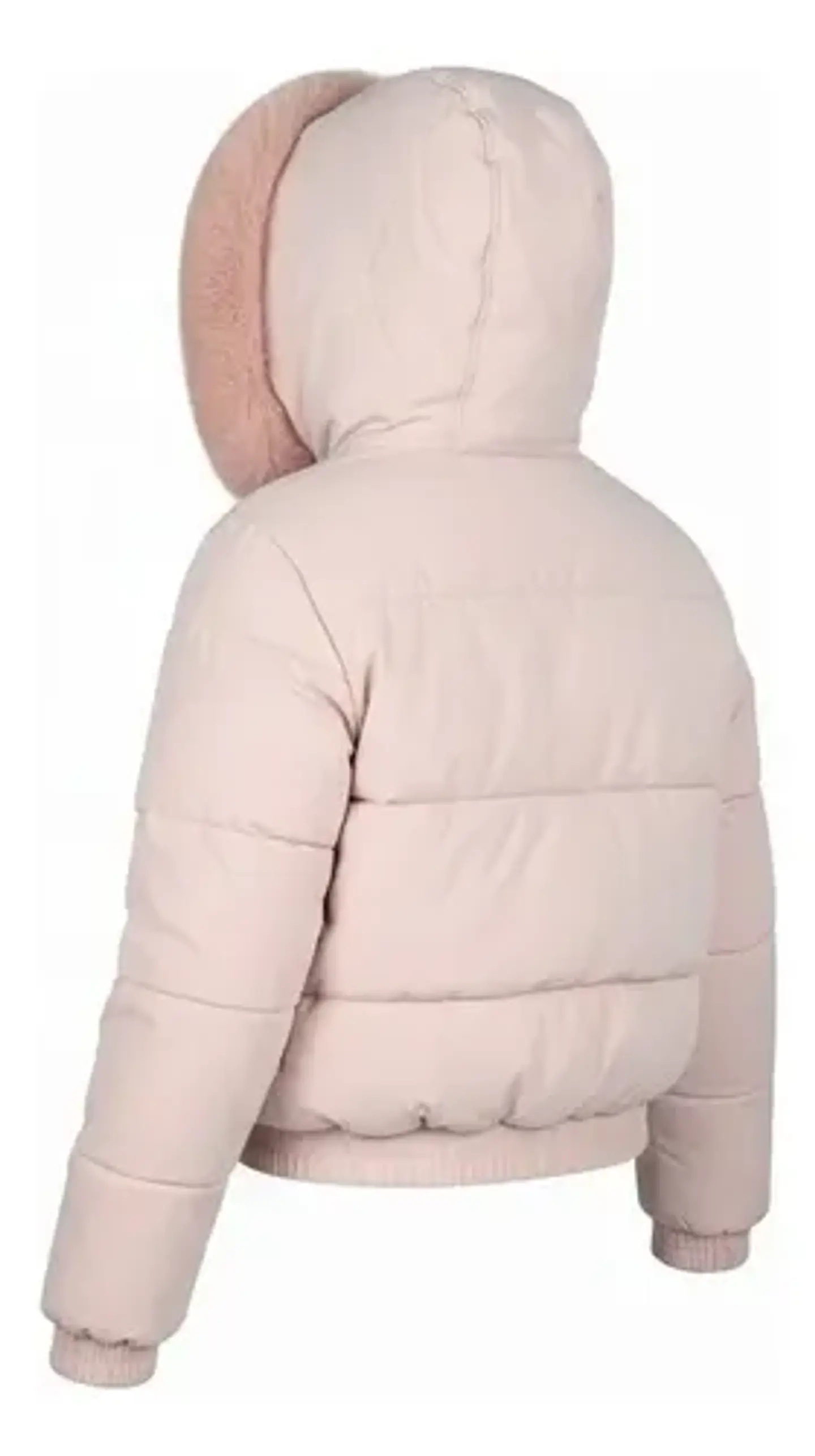 Chaqueta Puffa De Mujer Impermeable Con Piel 5