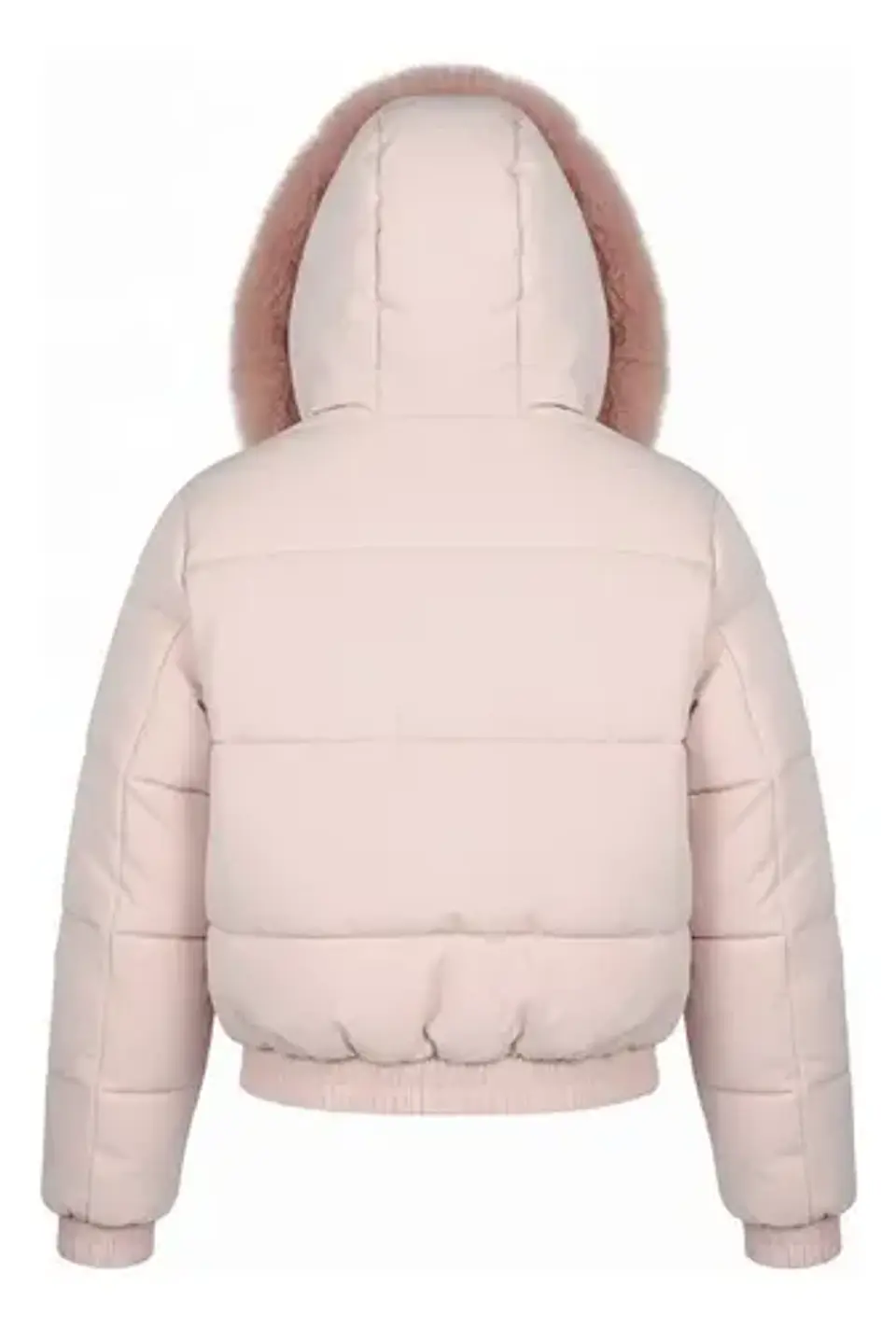 Chaqueta Puffa De Mujer Impermeable Con Piel 6