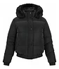Chaqueta Puffa De Mujer Impermeable Con Piel - Miniatura 3