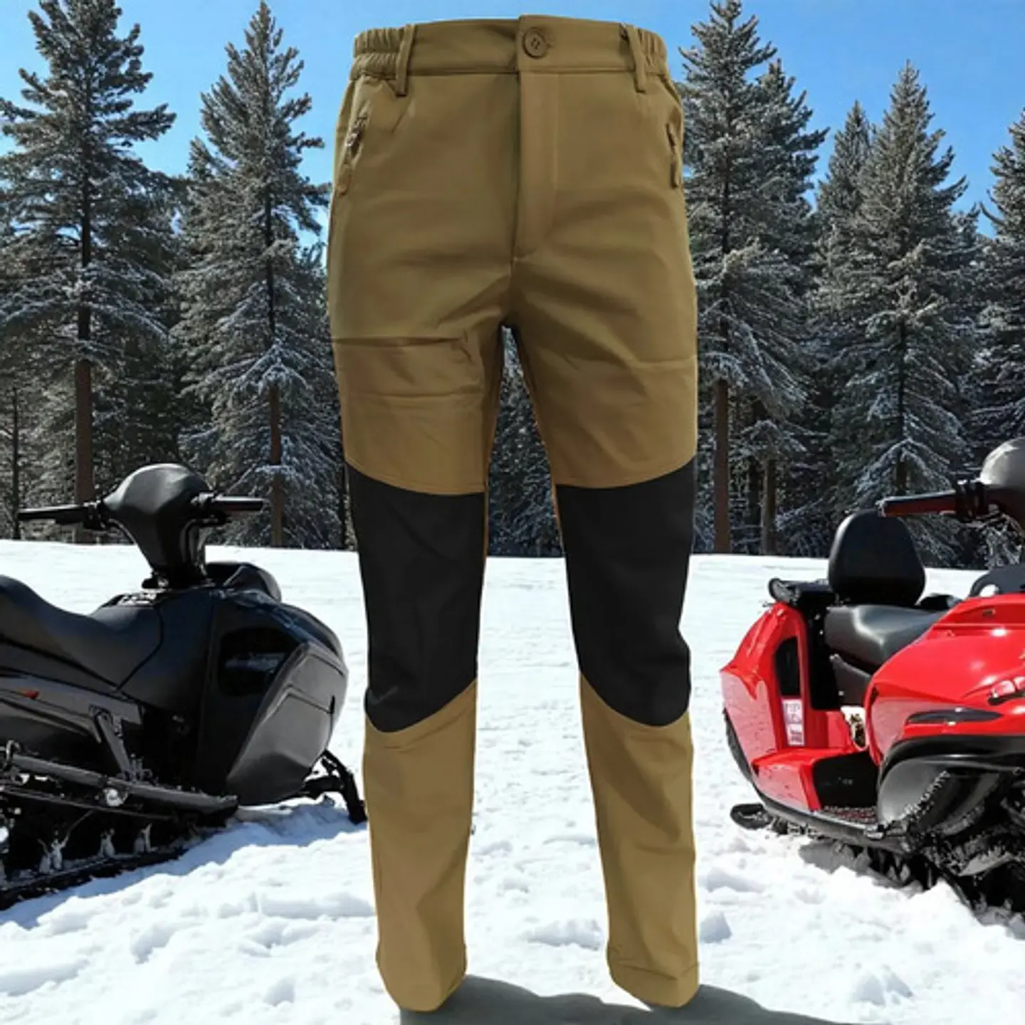 Pantalón Outdoor Hombre Impermeable Para Nieve 13