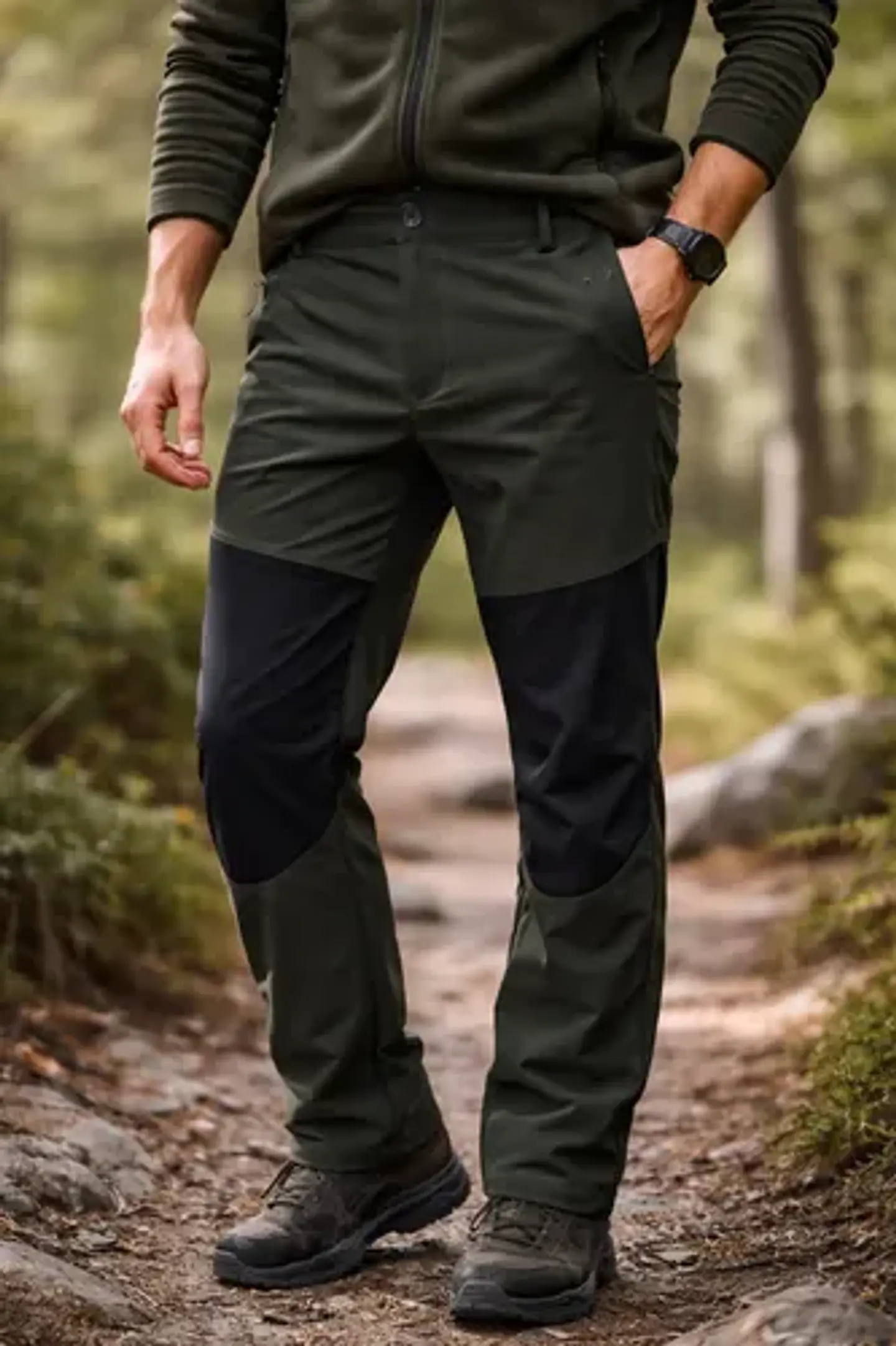 Pantalón Outdoor Hombre Impermeable Para Nieve 23