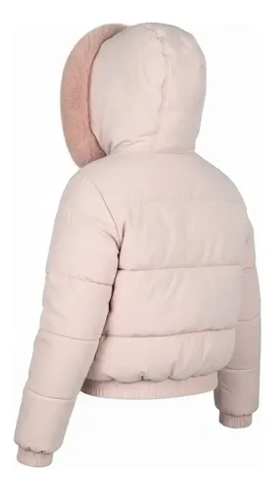 Chaqueta Puffa De Mujer Impermeable Con Piel 5