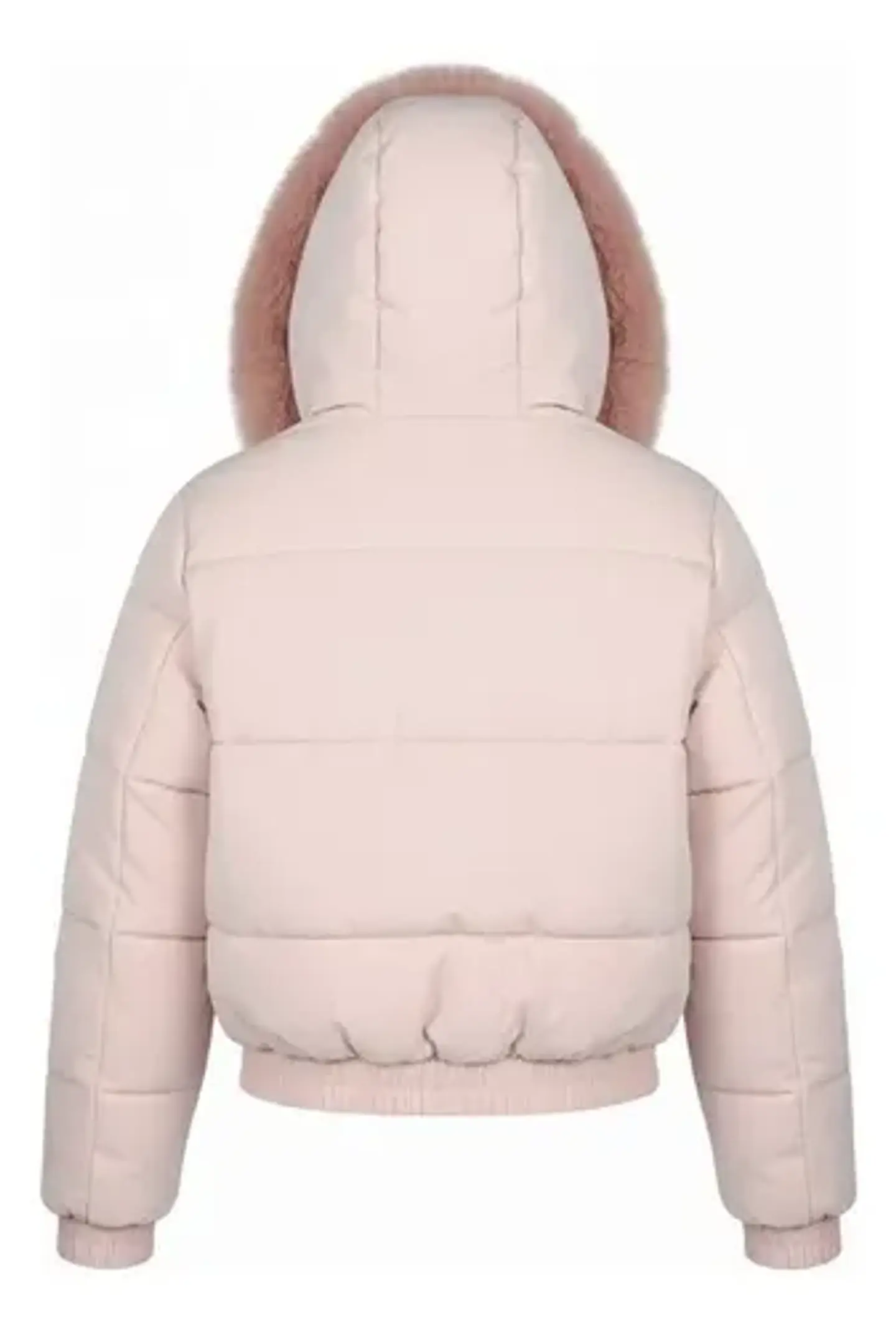 Chaqueta Puffa De Mujer Impermeable Con Piel 6