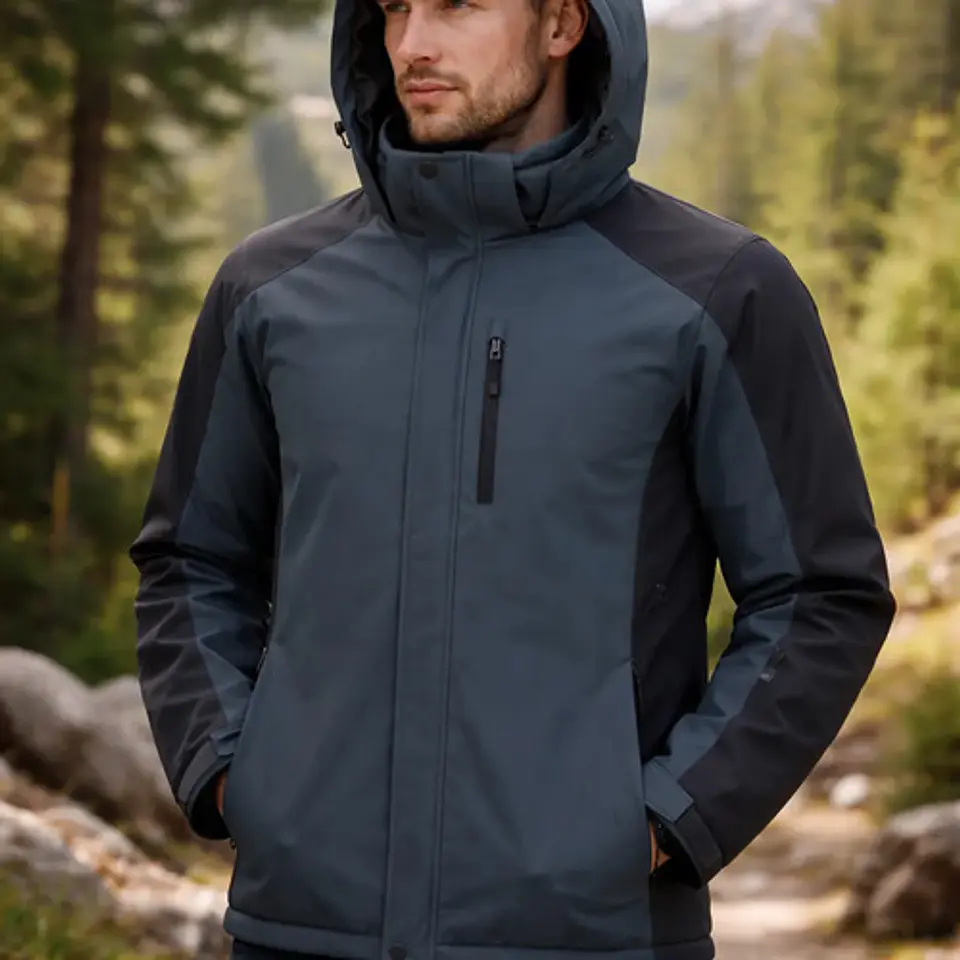 Chaqueta Hombre Montaña Outdoor Con Chiporro 12