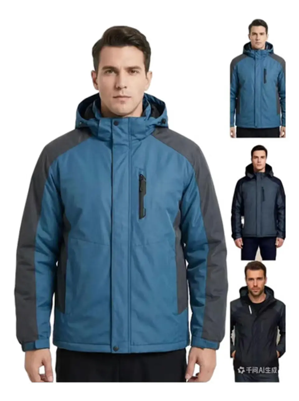 Chaqueta Hombre Montaña Outdoor Con Chiporro 13