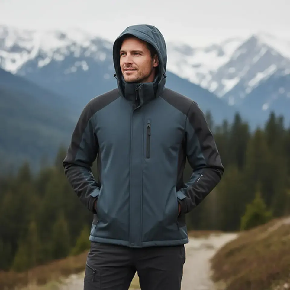 Chaqueta Hombre Montaña Outdoor Con Chiporro 14
