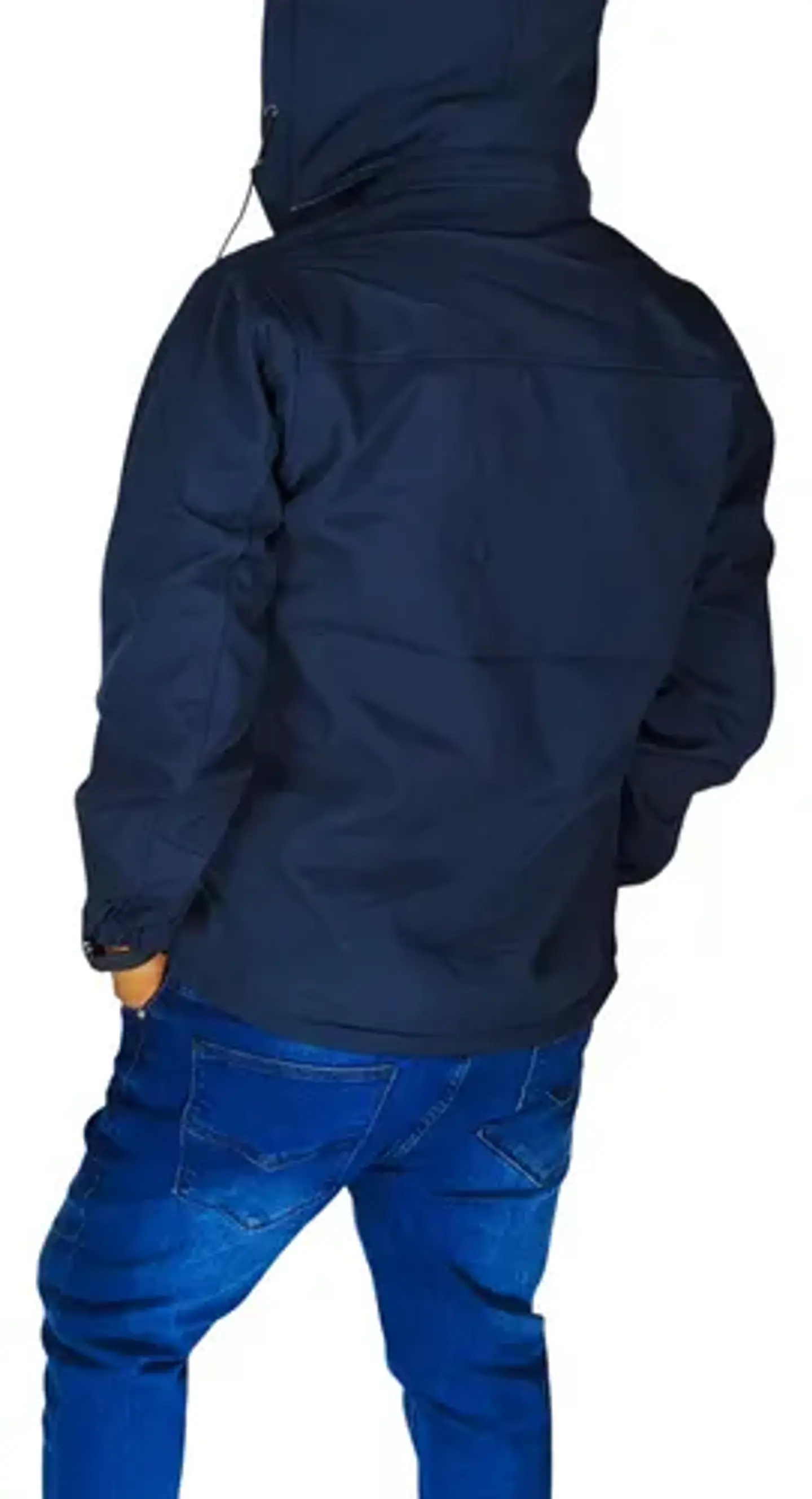 Chaqueta Softshell Hombre Con Micro Polar Gorro Desmontable 3