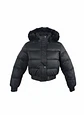 Chaqueta Puffa De Mujer Impermeable Con Piel - Miniatura 14