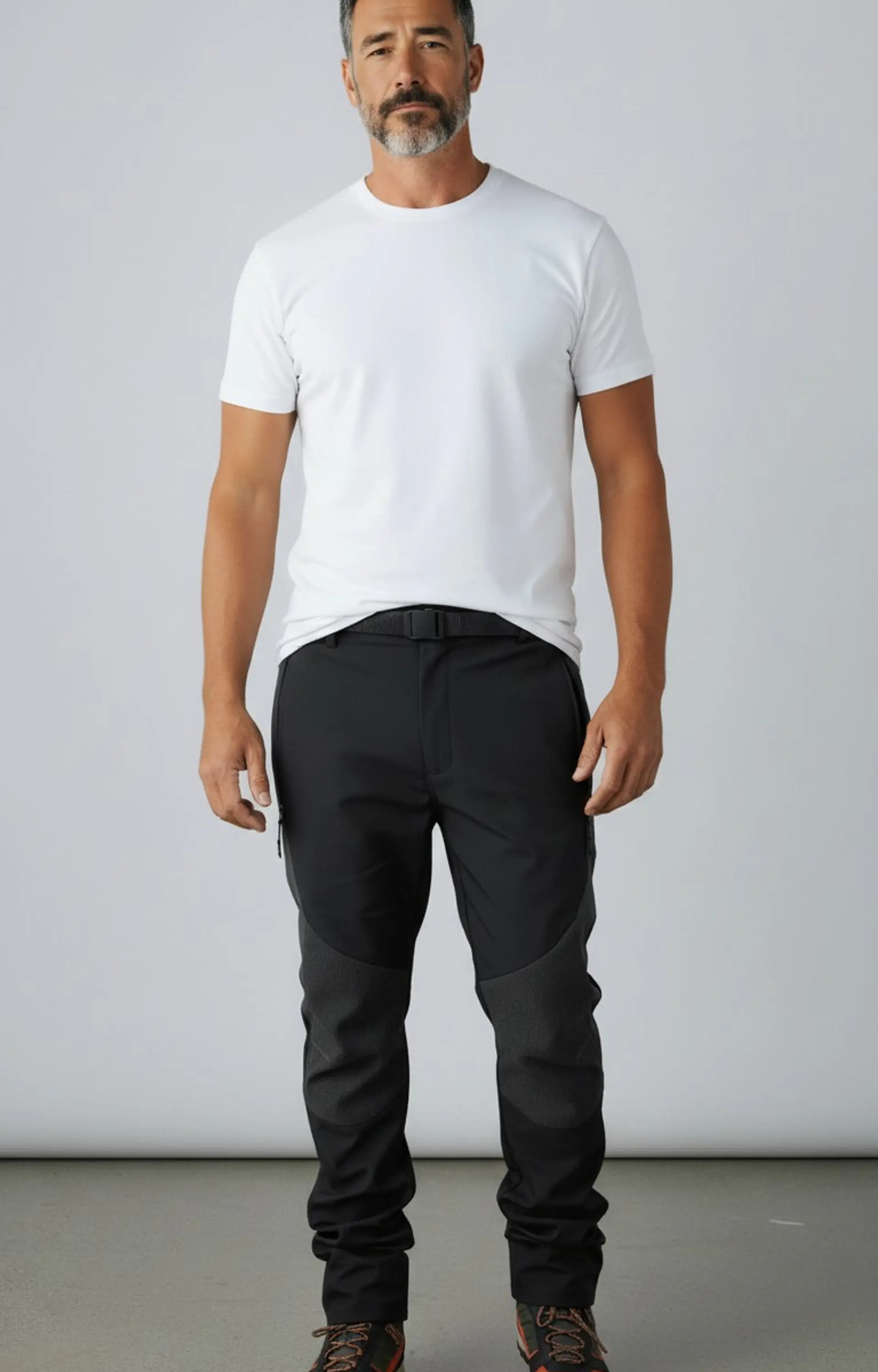 Pantalón Softshell De Hombre Térmicos, Impermeables Slim Fit 5